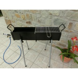 Mod. Arrosticchio Small - barbecue a carbone per arrosticini