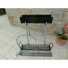 Charcoal barbecue for skewers - Mod. Arrosticchio Small