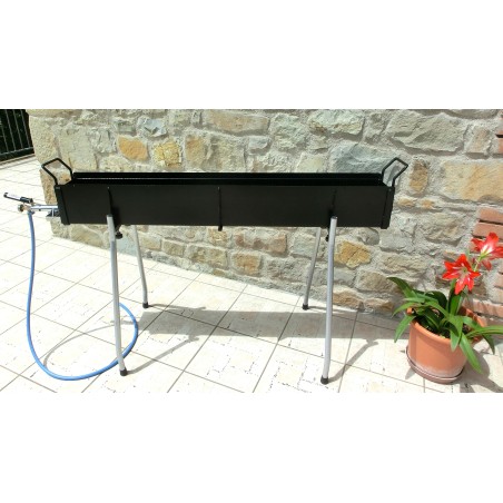 Mod. Arrosticchio Big - barbecue a carbone per arrosticini