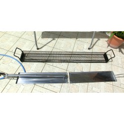 Charcoal barbecue for skewers - Mod. Arrosticchio Big