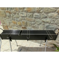 Mod. Arrosticchio Big - barbecue a carbone per arrosticini