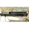 Charcoal barbecue for skewers - Mod. Arrosticchio Big