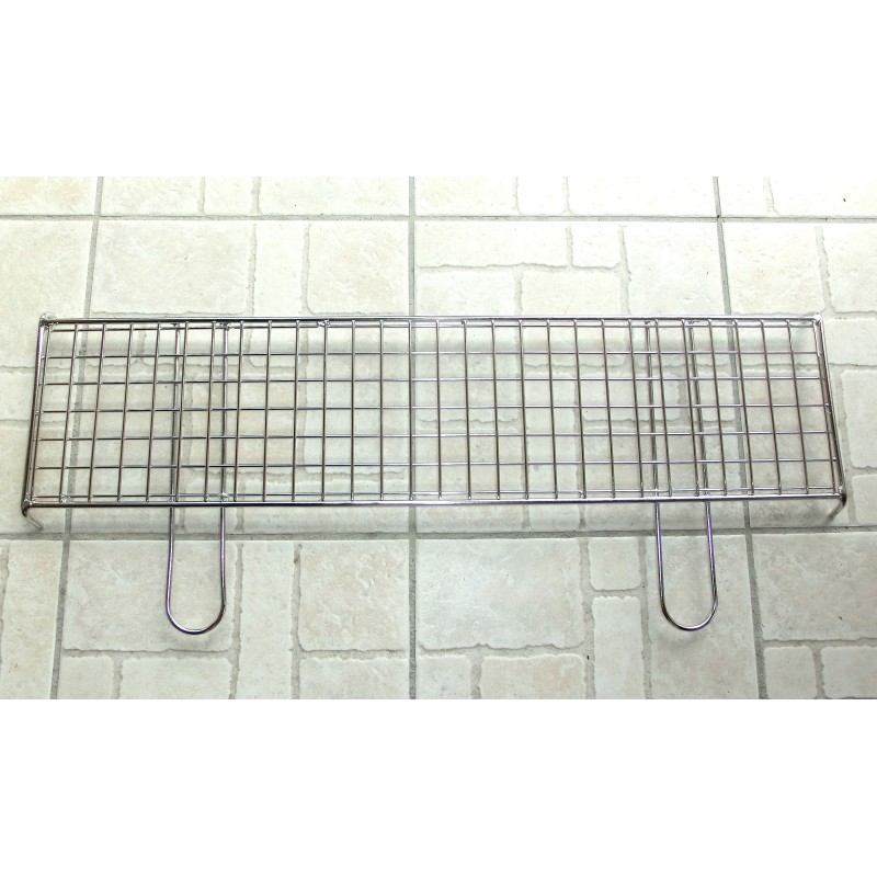 AISI 316L STAINLESS STEEL GRID FOR MOD. ARROSTICCHIO DIM. MM 170 X 720